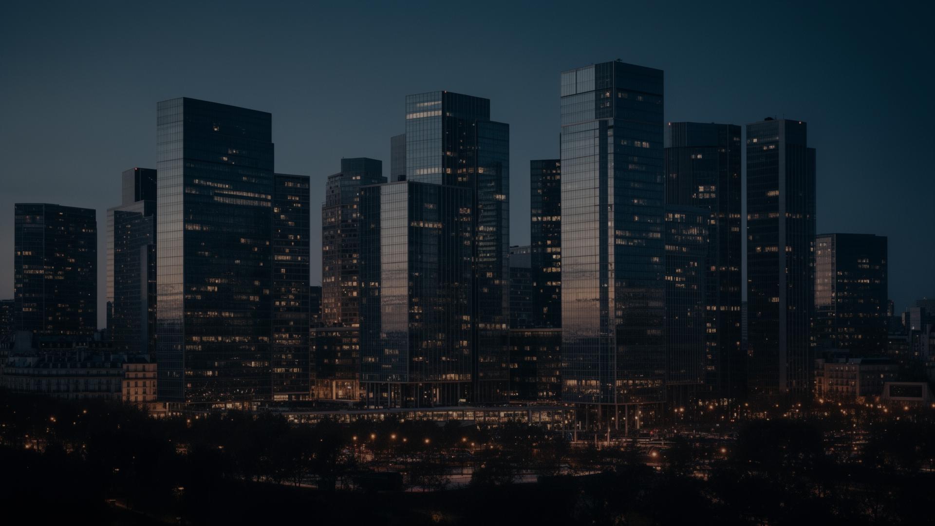 Paris business district